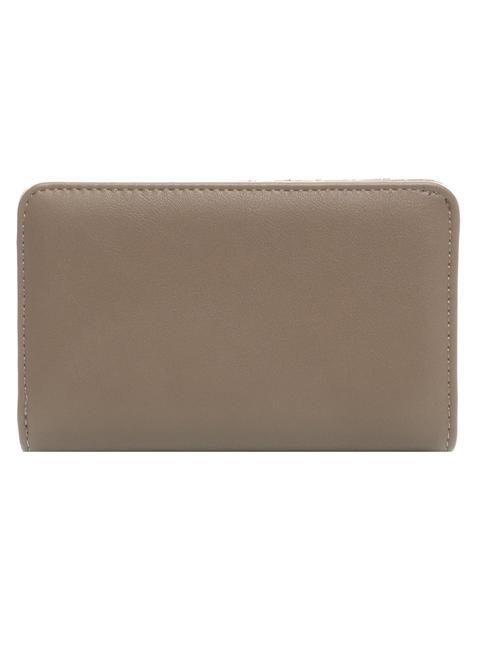MIDDLE Mittleres Portemonnaie Taupe - Brieftaschen Damen