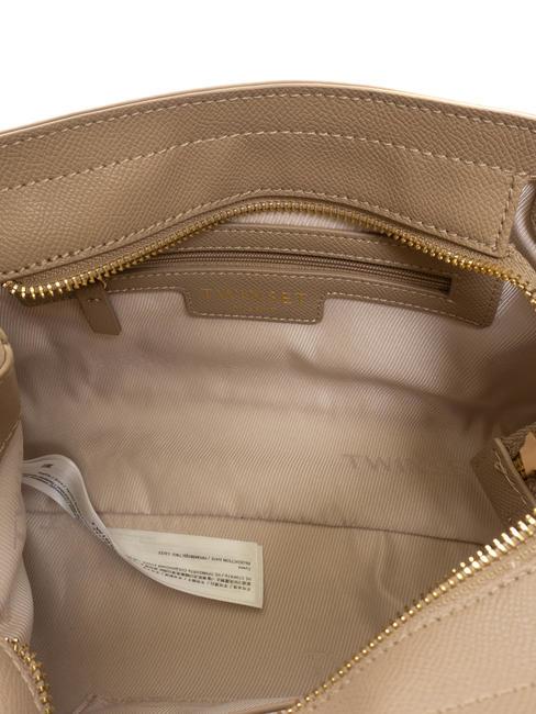 OVAL T Handtasche mit Schultergurt helles Taupe - Damentaschen
