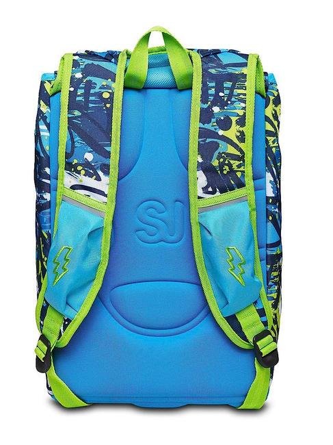DRAGGHY BOY Gro&szlig;er erweiterbarer Rucksack Blau - Rucks&auml;cke f&uuml;r Schule &amp; Freizeit