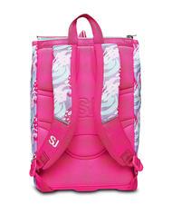 SJGANG SEA BEAUTY Gro&szlig;er erweiterbarer Rucksack Himbeerrose - Rucks&auml;cke f&uuml;r Schule &amp; Freizeit - 2
