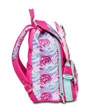 SJGANG SEA BEAUTY Gro&szlig;er erweiterbarer Rucksack Himbeerrose - Rucks&auml;cke f&uuml;r Schule &amp; Freizeit - 4
