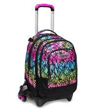 SEVEN COLOUR EXPRESSION JACK Abnehmbarer Trolley-Rucksack, Doppelrucksack RHODAMINROT - Rucks&auml;cke mit Trolleyfunktion - 4