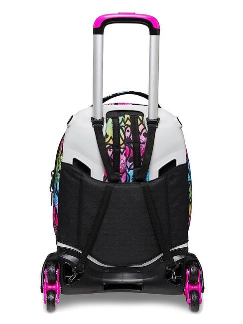COLOUR EXPRESSION JACK Abnehmbarer Trolley-Rucksack, Doppelrucksack RHODAMINROT - Rucks&auml;cke mit Trolleyfunktion