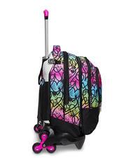 SEVEN COLOUR EXPRESSION JACK Abnehmbarer Trolley-Rucksack, Doppelrucksack RHODAMINROT - Rucks&auml;cke mit Trolleyfunktion - 6