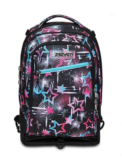 LIQUID PAINT JACK Abnehmbarer Trolley-Rucksack, 3 Rollen Piratenschwarz - Rucks&auml;cke mit Trolleyfunktion
