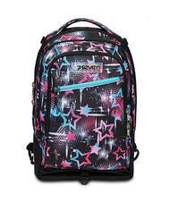 SEVEN LIQUID PAINT JACK Abnehmbarer Trolley-Rucksack, 3 Rollen - Rucks&auml;cke mit Trolleyfunktion