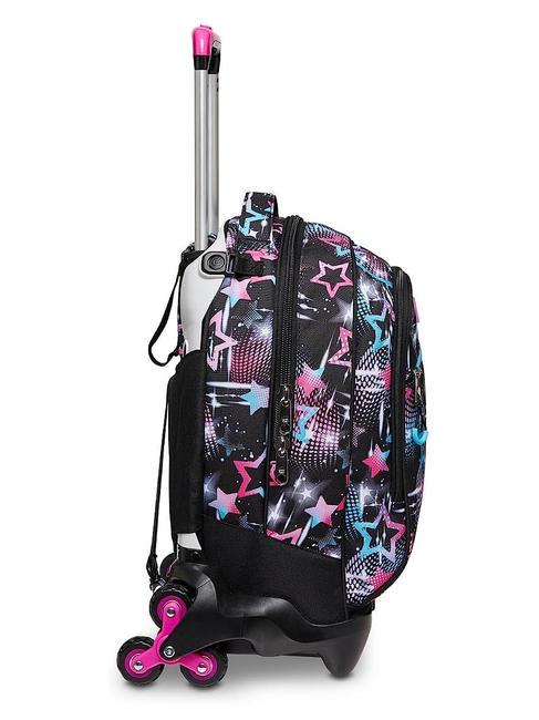 LIQUID PAINT JACK Abnehmbarer Trolley-Rucksack, 3 Rollen Piratenschwarz - Rucks&auml;cke mit Trolleyfunktion