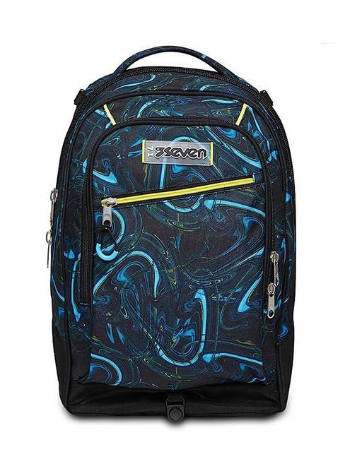 LED BALLOON JACK Abnehmbarer Trolley-Rucksack, 3 Rollen Glockenblume t&uuml;rkis - Rucks&auml;cke mit Trolleyfunktion
