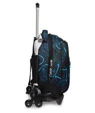 SEVEN LED BALLOON JACK Abnehmbarer Trolley-Rucksack, 3 Rollen Glockenblume t&uuml;rkis - Rucks&auml;cke mit Trolleyfunktion - 6