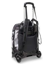 INVICTA NEW PLUG FANTASY Abnehmbarer Trolley-Rucksack, 2 Rollen Schirm schwarz - Rucks&auml;cke mit Trolleyfunktion - 5