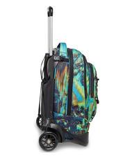 INVICTA NEW PLUG FANTASY Abnehmbarer Trolley-Rucksack, 2 Rollen digitales Blau - Rucks&auml;cke mit Trolleyfunktion - 6