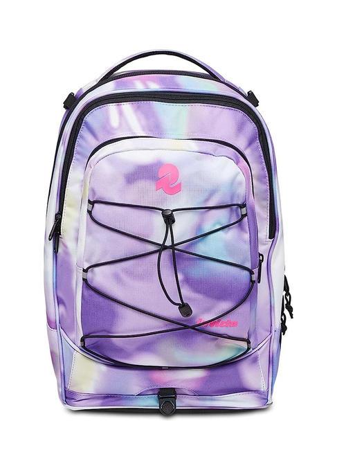 NEW PLUG FANTASY Abnehmbarer Trolley-Rucksack, 2 Rollen Farbt&ouml;ne Pastell - Rucks&auml;cke mit Trolleyfunktion