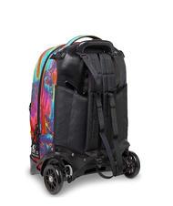 INVICTA NEW PLUG FANTASY Abnehmbarer Trolley-Rucksack, 2 Rollen digitale Mehrfarben - Rucks&auml;cke mit Trolleyfunktion - 7