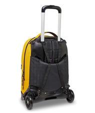 INVICTA NEW PLUG LOGO Abnehmbarer Trolley-Rucksack, 2 Rollen Safran - Rucks&auml;cke mit Trolleyfunktion - 4