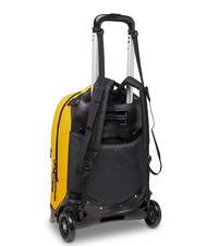 INVICTA NEW PLUG LOGO Abnehmbarer Trolley-Rucksack, 2 Rollen Safran - Rucks&auml;cke mit Trolleyfunktion - 5