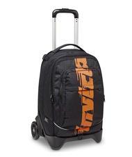 INVICTA NEW PLUG LOGO Abnehmbarer Trolley-Rucksack, 2 Rollen Schwarz - Rucks&auml;cke mit Trolleyfunktion - 3