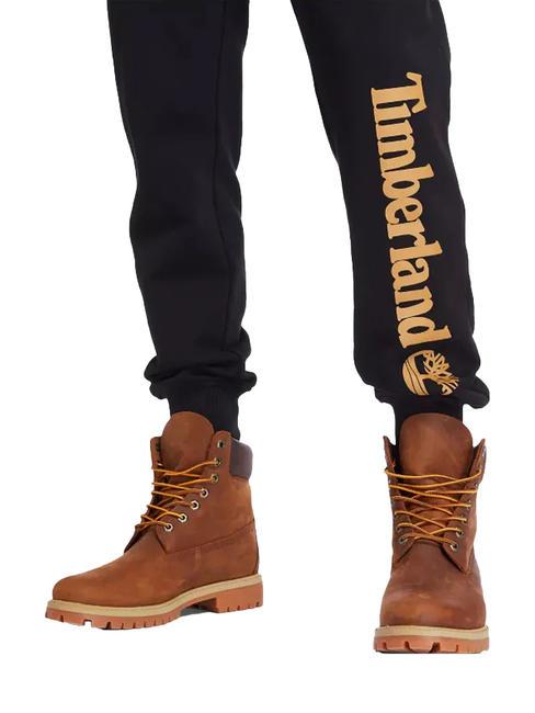 LINEAR LOGO REGULAR Jogger schwarz / weizenstiefel - Sportanz&uuml;ge f&uuml;r herren