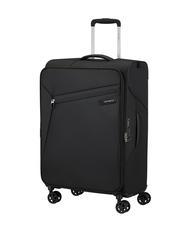 SAMSONITE LITEBEAM Mittelgroßer erweiterbarer Trolley SCHWARZ - Halbharte Trolleys - 3