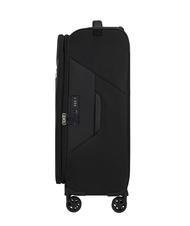 SAMSONITE LITEBEAM Mittelgroßer erweiterbarer Trolley SCHWARZ - Halbharte Trolleys - 4