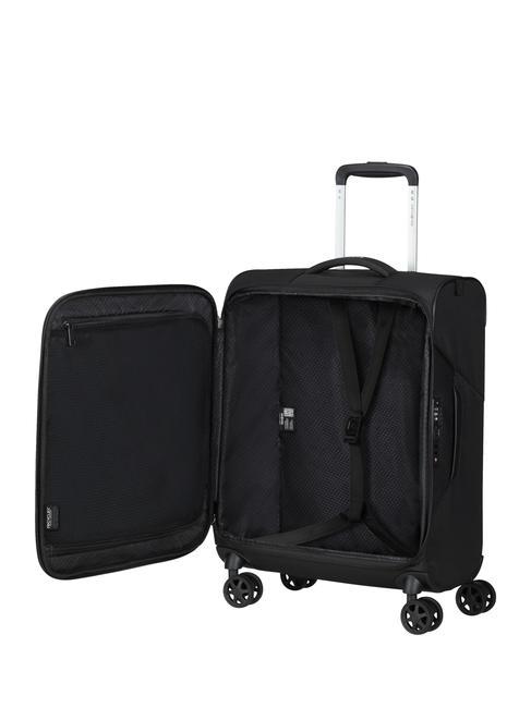 LITEBEAM Kleiner Trolley SCHWARZ - Handgepäck