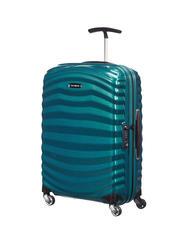 SAMSONITE LITE-SHOCK LITE-SHOCK, mittlere Größe, ultraleicht petrolblau - Harte Trolleys - 3