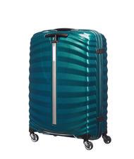 SAMSONITE LITE-SHOCK LITE-SHOCK, mittlere Größe, ultraleicht petrolblau - Harte Trolleys - 4