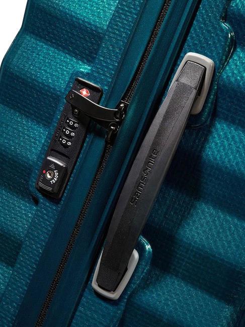 LITE-SHOCK LITE-SHOCK, mittlere Größe, ultraleicht petrolblau - Harte Trolleys