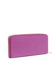 FURLA CAMELIA Gro&szlig;e Geldb&ouml;rse aus Leder mit umlaufendem Rei&szlig;verschluss violett - Brieftaschen Damen - 3