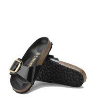 BIRKENSTOCK MADRID BIG BUCKLE Sandale aus Lackleder schwarz leuchten - Damenschuhe - 6