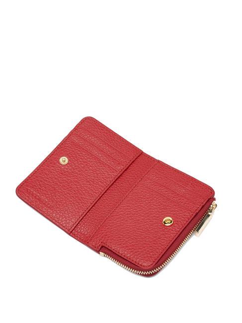 METALLIC SOFT Mittlere Damengeldb&ouml;rse Rubin - Brieftaschen Damen