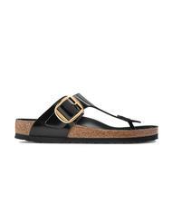 BIRKENSTOCK GIZEH BIG BUCKLE Flip-Flops aus Lackleder - Damenschuhe