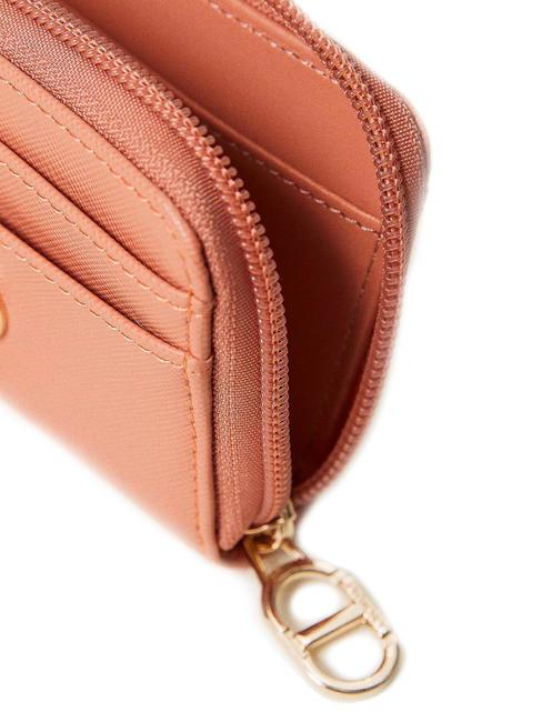 OVAL T Schl&uuml;sselanh&auml;nger-Kartenhalter rosa Mousse - Brieftaschen Damen