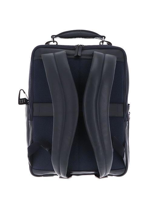 MODUS SPECIAL Lederrucksack für PC15.6 " Blau - PC-Rucksäcke
