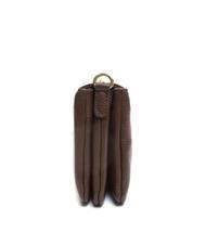 LESAC SIMONA Umhängetasche aus Tris-Dollar-Leder Mokka - Damentaschen - 7