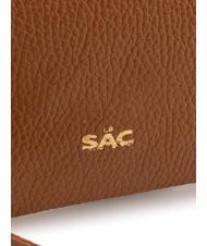 LESAC ROBERTA Dollar-Clutch aus Leder dunkles Leder - Damentaschen - 5