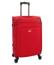 LESAC LIGHT FLY Mittelgro&szlig;er erweiterbarer Trolley Rot - Halbharte Trolleys - 3