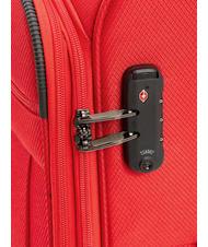 LESAC LIGHT FLY Mittelgro&szlig;er erweiterbarer Trolley Rot - Halbharte Trolleys - 5