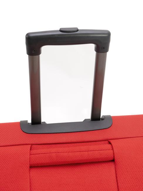 LIGHT FLY Mittelgro&szlig;er erweiterbarer Trolley Rot - Halbharte Trolleys