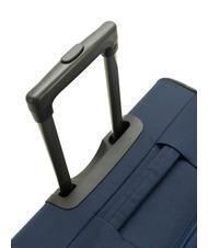 LESAC LIGHT FLY Mittelgroßer erweiterbarer Trolley Blau - Halbharte Trolleys - 6