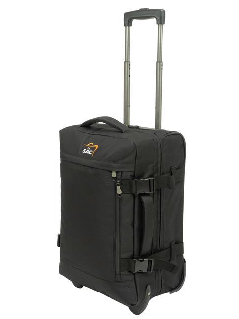 GLOBETROTTER Handgep&auml;ckwagen Schwarz - Handgep&auml;ck