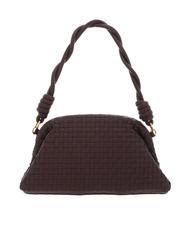 GUESS LISBET Gewebte Clutch Mahagoni - Damentaschen - 3