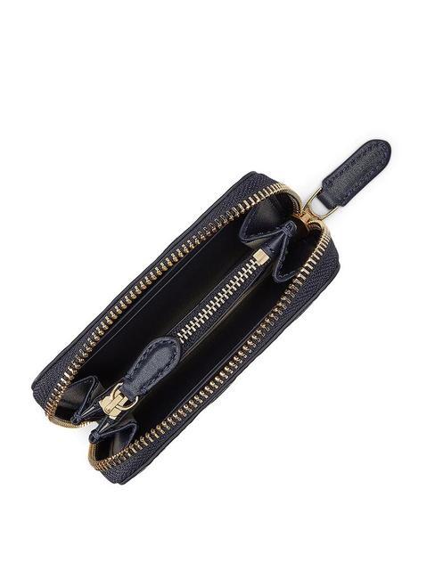 Geldb&ouml;rse zip piccolo in Haut Kleine Geldb&ouml;rse aus Leder mit Rei&szlig;verschluss marine8 - Brieftaschen Damen