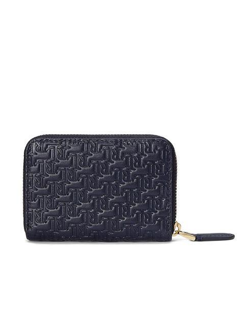 Geldb&ouml;rse zip piccolo in Haut Kleine Geldb&ouml;rse aus Leder mit Rei&szlig;verschluss marine8 - Brieftaschen Damen