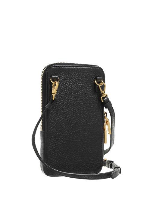 FLOR iPhone-Tasche mit Schultergurt Schwarz - Damentaschen