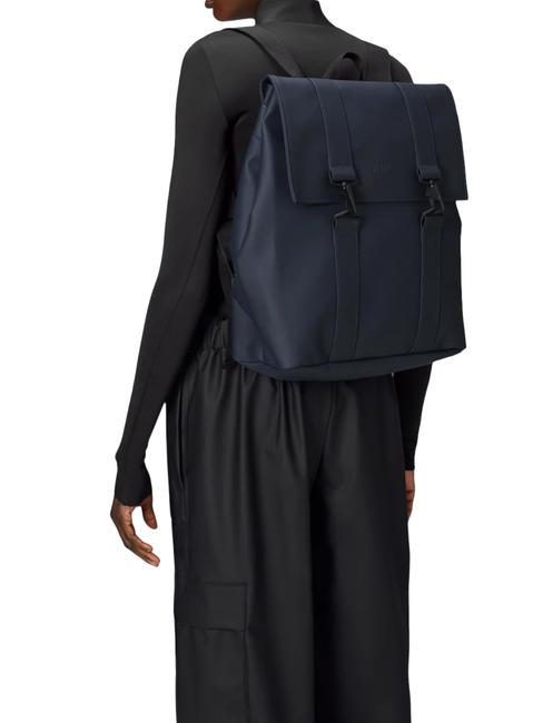 MSN BAG Wasserdichter City-Rucksack Marine - Rucksäcke für Schule &amp; Freizeit