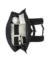 RAINS ROLLTOP RUCKSACK Großer wasserdichter Rucksack Schwarz - Rucksäcke für Schule &amp; Freizeit - 3