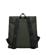 RAINS MSN BAG Wasserdichter City-Rucksack Grüns - Rucksäcke für Schule &amp; Freizeit - 2
