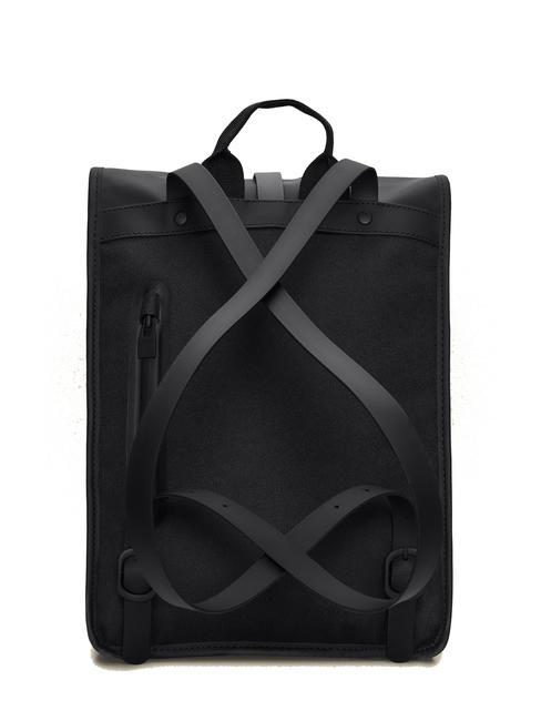 ROLLTOP RUCKSACK MINI Wasserdichter Rucksack Schwarz - Rucksäcke für Schule &amp; Freizeit