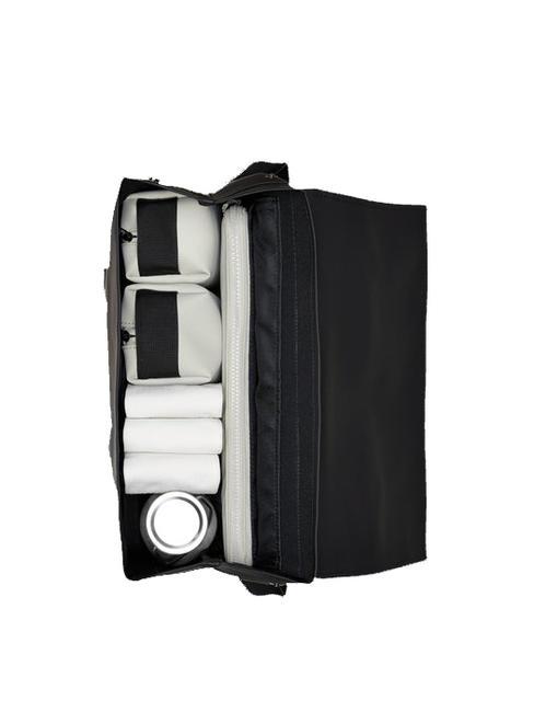 MSN BAG Wasserdichter City-Rucksack Schwarz - Rucksäcke für Schule &amp; Freizeit