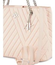 ARMANI EXCHANGE Schultertasche trapuntata Gesteppte Umh&auml;ngetasche nackt - Damentaschen - 3